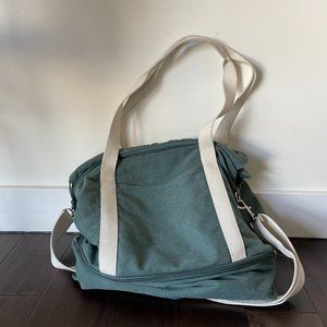 Lo & Sons Weekender Bag - Catalina Deluxe Tote in Dark Green